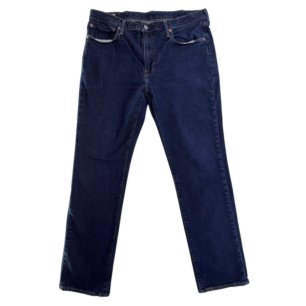 Levis Premium 511 Slim Fit‎ Dark Indigo Blue Jeans W38 L32